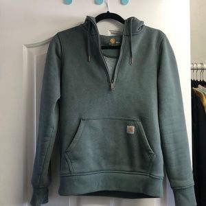 Carhartt quarter zip hoodie!